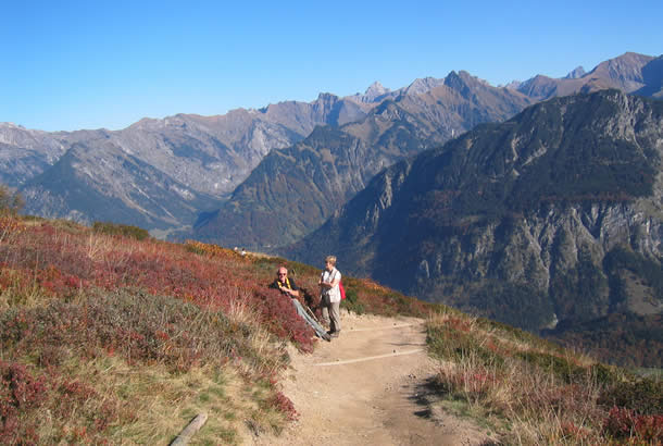 Allgäuer Berge laden zum Wandern ein