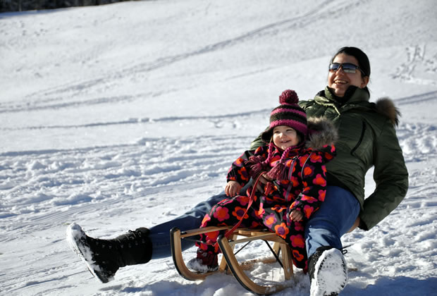 Rodeln, Ski-Langlauf und viele Loipen